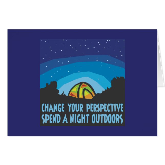 Tent Camping (Voorkant Horizontaal)