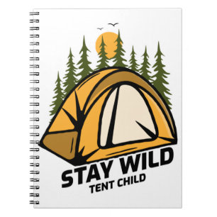 Tent Camping Notitieboek