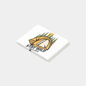 Tent Camping Post-it® Notes (Schuin)