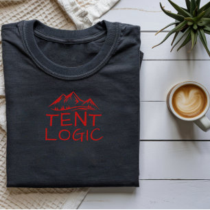Tent Logica Fun Camper Berg T-Shirt