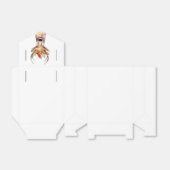 Tent Papier Favor Box boho hert Buck Head Browning Bedankdoosjes (Uitgevouwen)