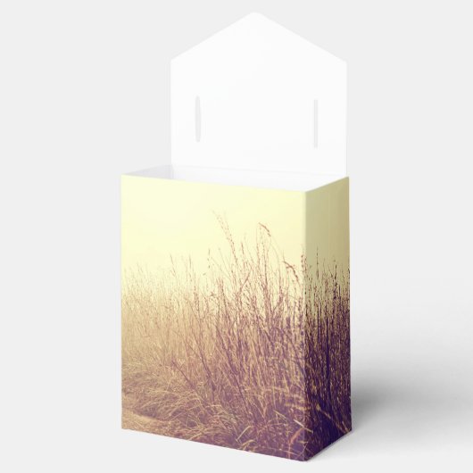 Tent Papier Favor Box Sunrise Pathway Walkway Path Bedankdoosjes (Geopend)
