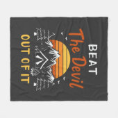 Tent RV Camping Beat Out Fleece Deken (Voorkant (Horizontaal))