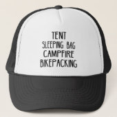 Tent Slaping Bag Campfire Bikepacking Trucker Pet (Voorkant)