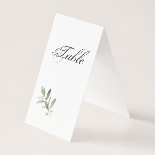 Tent vouw Tabel Kaart (Achterkant)