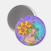 Tentacle Girl Magnet (Recto/Verso)