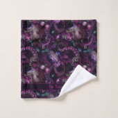 Tentacle Gothique Rose Foncé Avec Serviette De Bai (Gant de toilette)