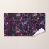 Tentacle Gothique Rose Foncé Avec Serviette De Bai (Serviette à main)