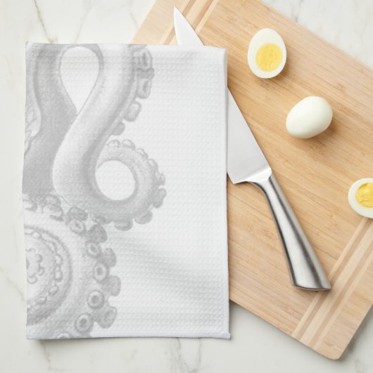 Tentacle Hand Towel Theedoek (Quarter Fold)