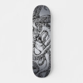 Tentacle Octopus Monster Skateboard (Voorkant)