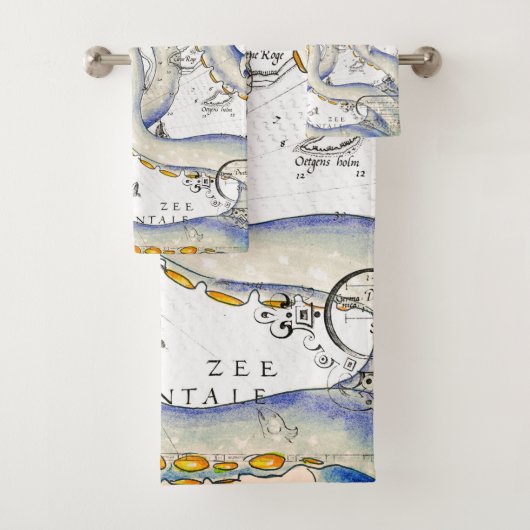 Tentacles de granit de carte Vintage (En situation)