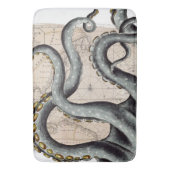 Tentacles Grey Map  Badmat (Voorkant Verticaal)