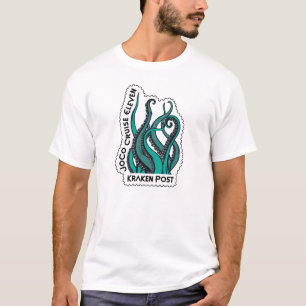 Tentacles Kraken Post Stamp T-shirt
