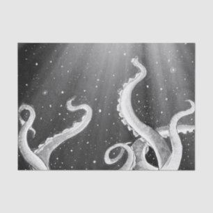 Tentacles Moon Rays Tissuepapier