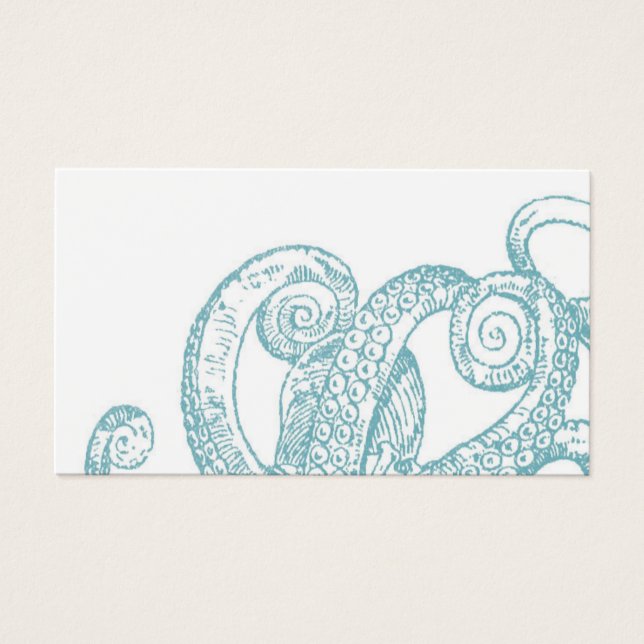 Tentacles turquoises de pieuvre (Devant)
