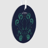 Tentacules de céphalopodes octopus (devant)