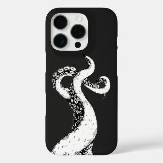 tentacules de pieuvre sur étui de téléphone noir i