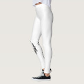tentacules de pieuvre sur leggings blancs (Gauche)