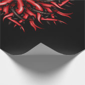 Tentakels Gothic Creepy Horror Cadeaupapier (Hoek)