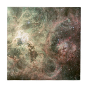Tentakels van de Tarantula Nebula Tegeltje