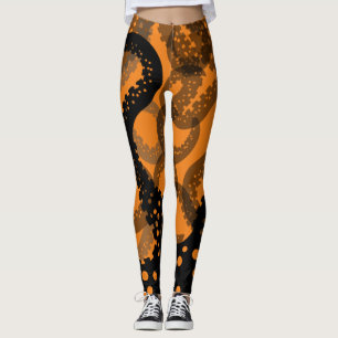 Tentakels voor oranje Leggings