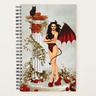 Tentation de fille diabolique gothique