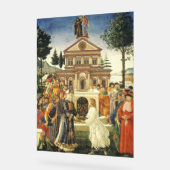 Tentations du Christ de Sandro Botticelli (Angle)