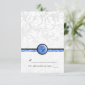 Tente Pliante Monogramme Tourbillon Bleu  Carte de (Debout devant)