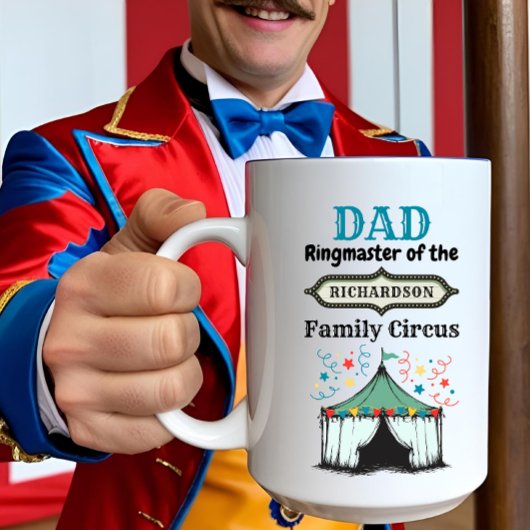 Tente principale Papa Coffee Mug Circus