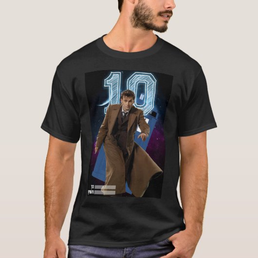 Tenth Doctor - Greeting Card T-shirt (Voorkant)