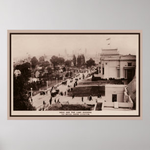  tentoonstelling 1924 Brits Rijk foto Poster