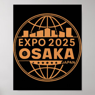 Tentoonstelling 2025 Osaka Japan Stimuleert Een Ni Poster