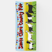 tentoonstelling van de geitenbeurs spandoek (Verticaal)