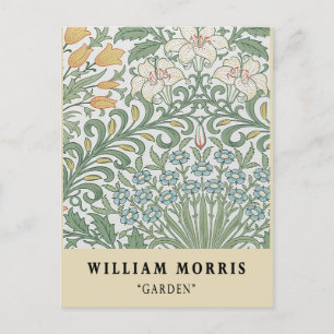  tentoonstelling William Morris Garden Briefkaart