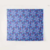 Tenture С flocons de neige (Devant (Horizontal))