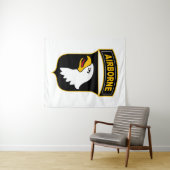 Tenture 101e division aéroportée Vétéran militaire (En situation (horizontale))