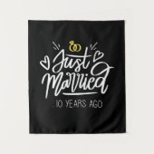 Tenture  | 10e anniversaire du Mariage (Devant)