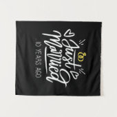 Tenture  | 10e anniversaire du Mariage (Devant (Horizontal))