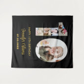 Tenture 10e anniversaire Numéro 10 Photo Collage moderne N (Devant (Horizontal))