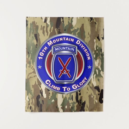 Tenture 10e division de montagne (Devant)