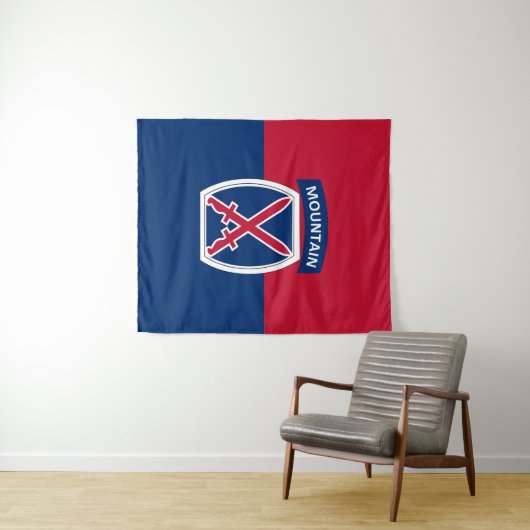 Tenture 10e division de montagne (En situation (horizontale))