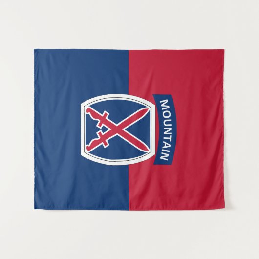 Tenture 10e division de montagne (Devant (Horizontal))