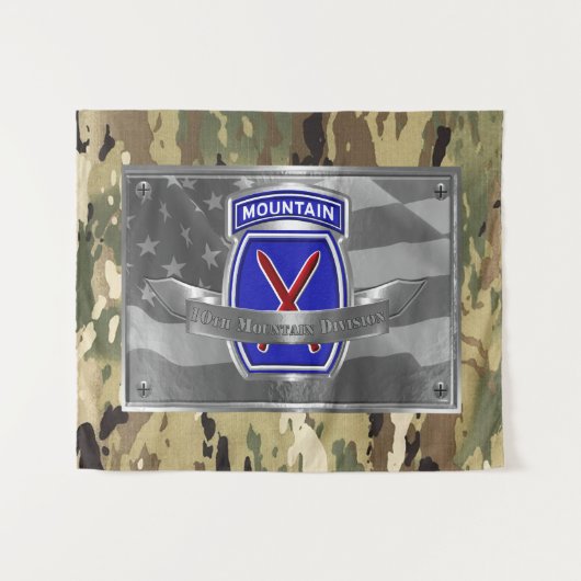 Tenture 10e division de montagne (Devant (Horizontal))