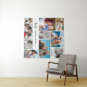 Tenture 11 Collage Photo Meilleure Maman Jamais (En situation (horizontale))