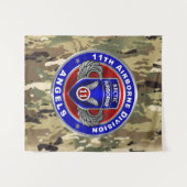 Tenture 11e division aéroportée (Devant (Horizontal))