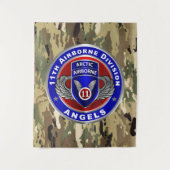 Tenture 11e division aéroportée (Devant)