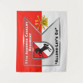 Tenture 11e Régiment de cavalerie blindée ACR (Devant)