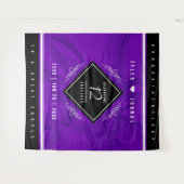 Tenture 12ème anniversaire de la Mariage de soie (Devant (Horizontal))