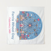 Tenture 14 février Journée de la grande roue (Devant (Horizontal))