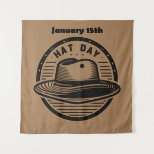 Tenture 15 janvier - Jour du Casquette